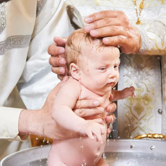 
Baptême par immersion
